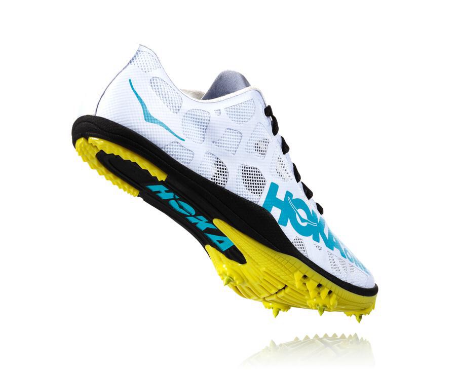 Tennis Hoka One One Rocket X Homme - Blanche/Bleu - WLY-402561